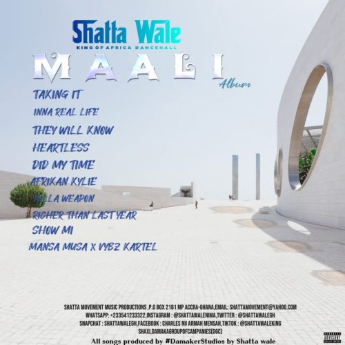 Shatta Wale - MAALI (Full Album)